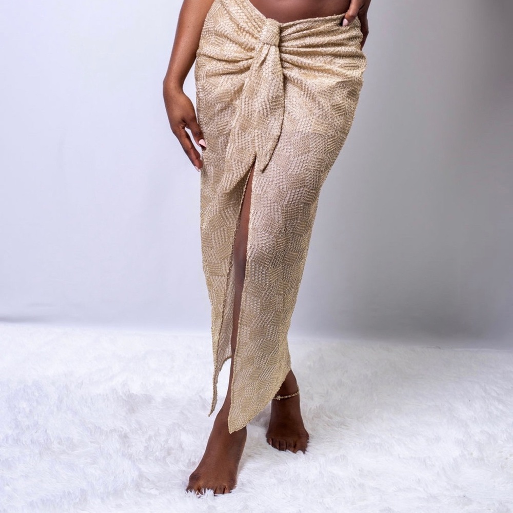 COPY - Cleopatra vibe knotted skirt